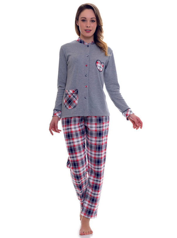 PIGIAMA DONNA 3177 ROSA&MENTA