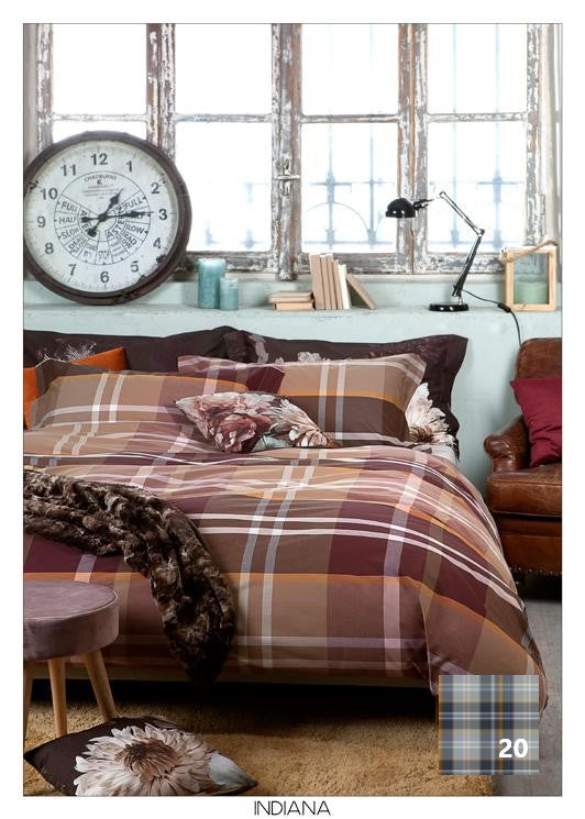 INDIANA COMPLETO COPRIPIUMINO PIAZZA MEZZA