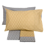 TWEED SENAPE COMPLETO LETTO MATRIMONIALE