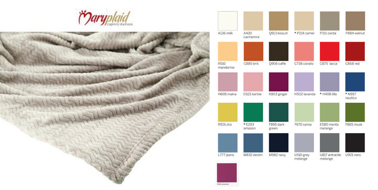 COPERTA BUSSY CHEVRON 6M63373 250*210 MARYPLAID