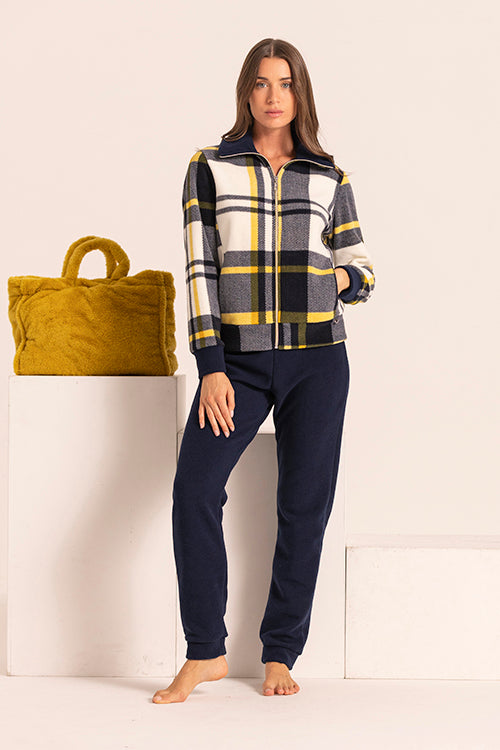 6P84232 PIGIAMA DONNA MARYPLAID