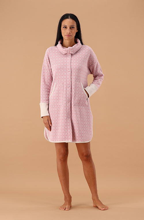 6V85048 VESTAGLIA DONNA M/L MARYPLAID