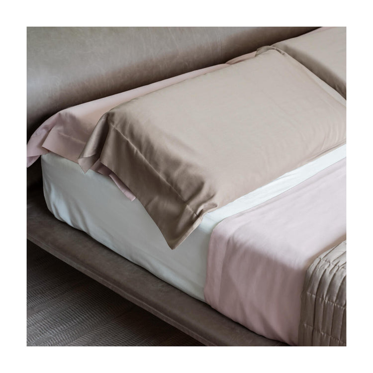 SATIN ELEGANCE LENZUOLO SOTTO CON ANGOLI MATRIMONIALE COGAL