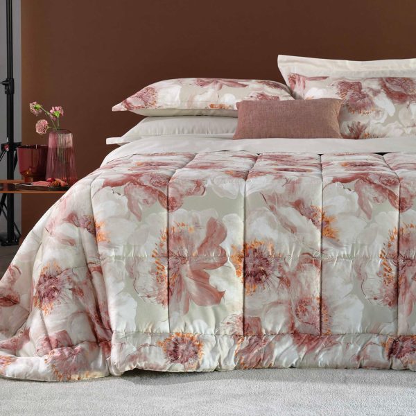 HELLEBRO COMPLETO COPRILETTO MATRIMONIALE REEVER