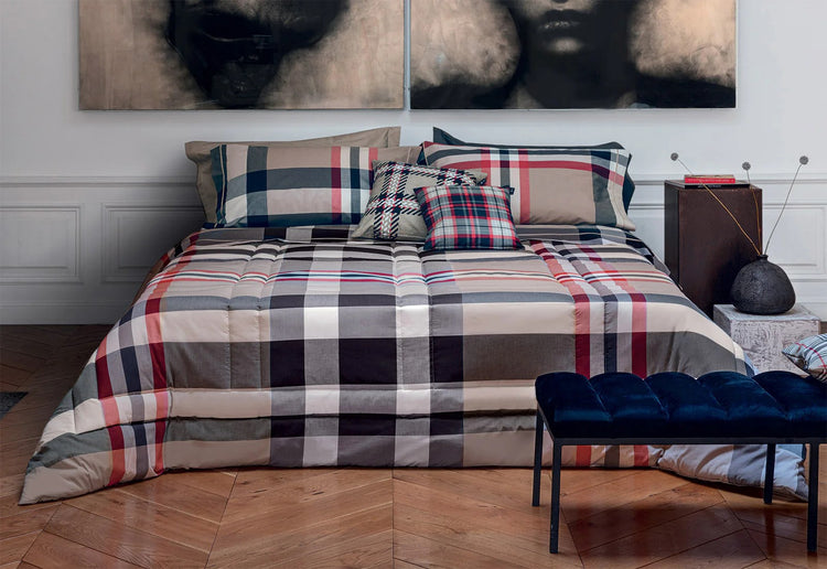 LENNOX COMPLETO LETTO FLANELLA BOSSI MATRIMONIALE