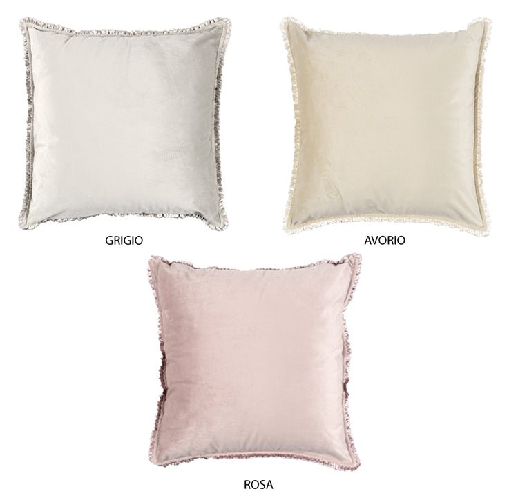 ARCIMBOLDI CUSCINO ARREDO VELLUTO  50*50 FAZZINI