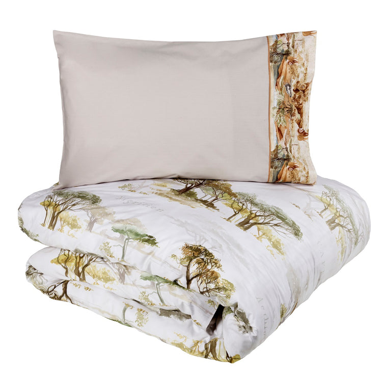 AFRICA PARURE COPRIPIUMINO SINGOLO FAZZINI