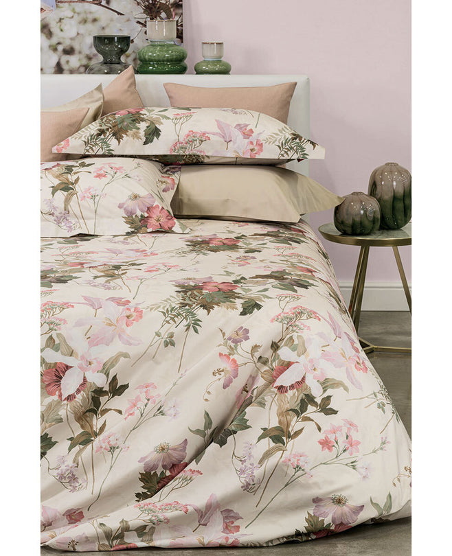 COROLLE PARURE COPRIPIUMINO MATRIMONIALE SVAD DONDI