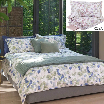 GINKGO PARURE COPRIPIUMINO MATRIMONIALE FAZZINI