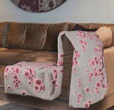CILIEGIO  PLAID LANA ITALIA 150*200
