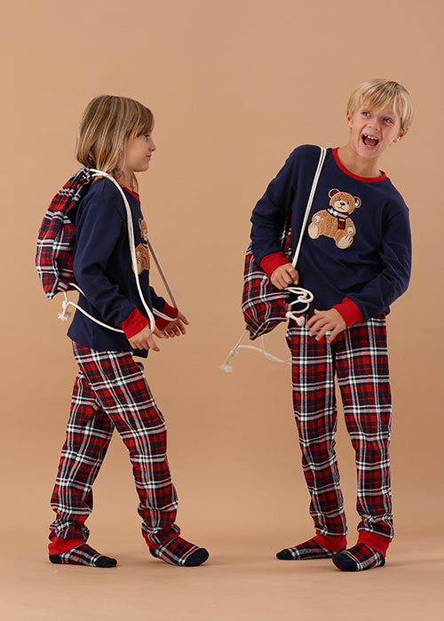 6P85003  PIGIAMA BAMBINO MARYPLAID