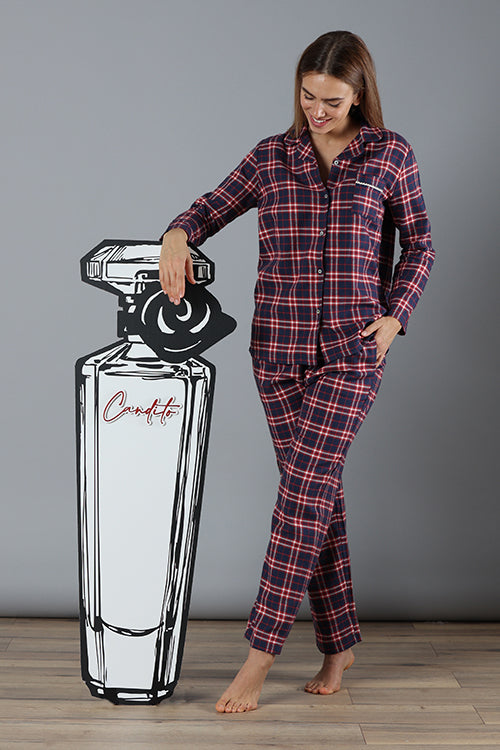 TARTAN 6P83078 PIGIAMA DONNA MARYPLAID