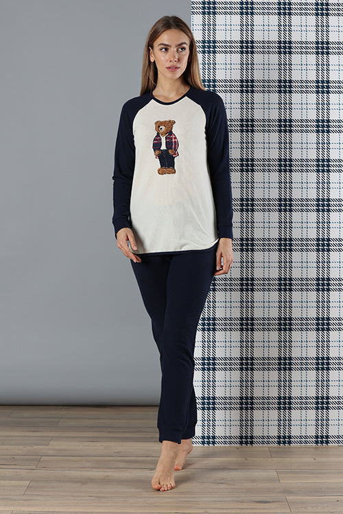TEDDY G.B. 6P83080 PIGIAMA DONNA MARYPLAID