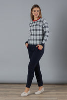 SORBETTO 6P83086 PIGIAMA DONNA MARYPLAID