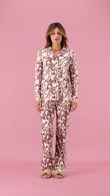 6P86023 PIGIAMA DONNA MARY HOME