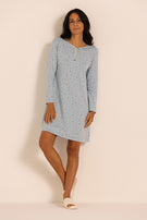 CLOUD 6F44196 CAMICIA DA NOTTE MANICHE LUNGHE MARYPLAID