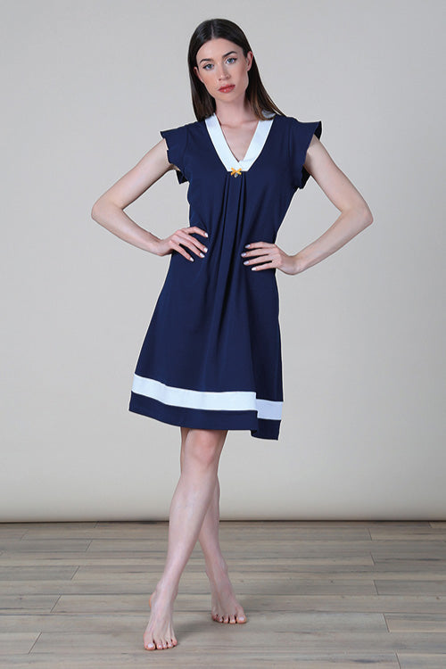 CAMICIA DA NOTTE DONNA 6M98677 MARYPLAID