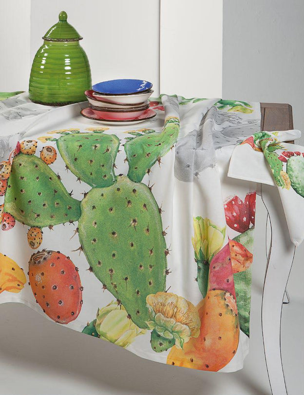 FICHI D'INDIA TOVAGLIA 18 IN TESSUTO RICICLATO TESSITURA RANDI